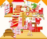 Red Dollhouse Make Over gra online